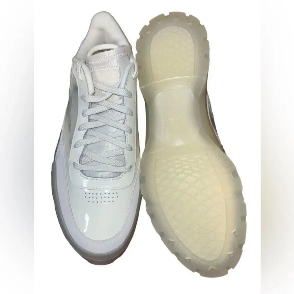 Reebok women shoes Cardi B Club C girls low top white sneakers women 10 New
